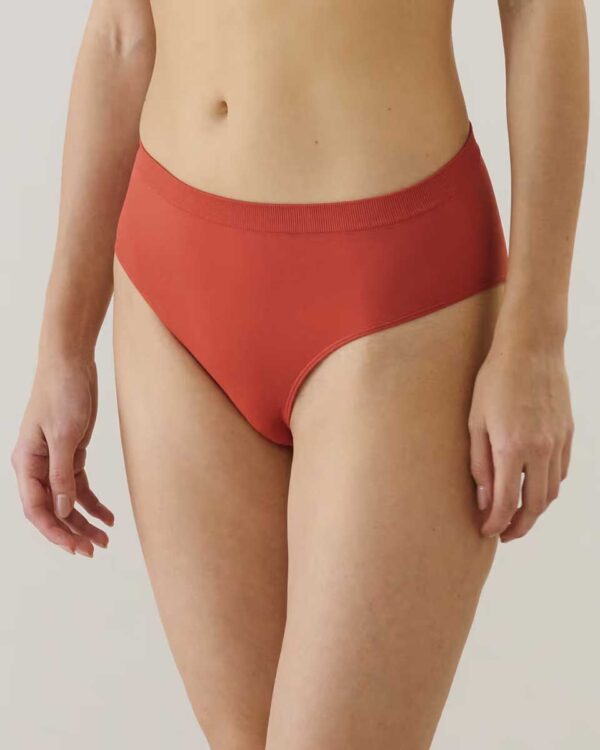 MAXIDOUCIZ-HW SLIP : High-waisted microfibre brief