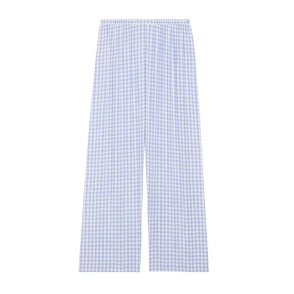 NIGHTWOODIZ-PANT DROIT : Straight-leg gingham trousers - Image 4