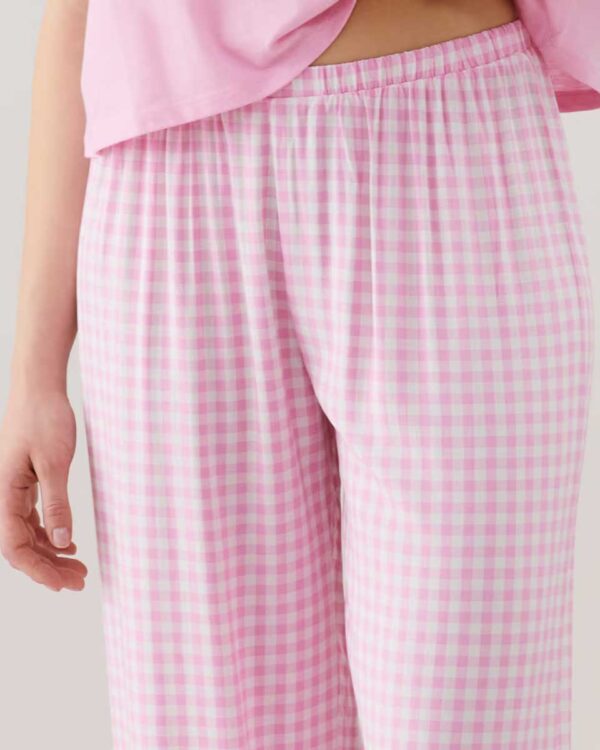 NIGHTWOODIZ-PANT DROIT : Straight-leg gingham trousers - Image 3