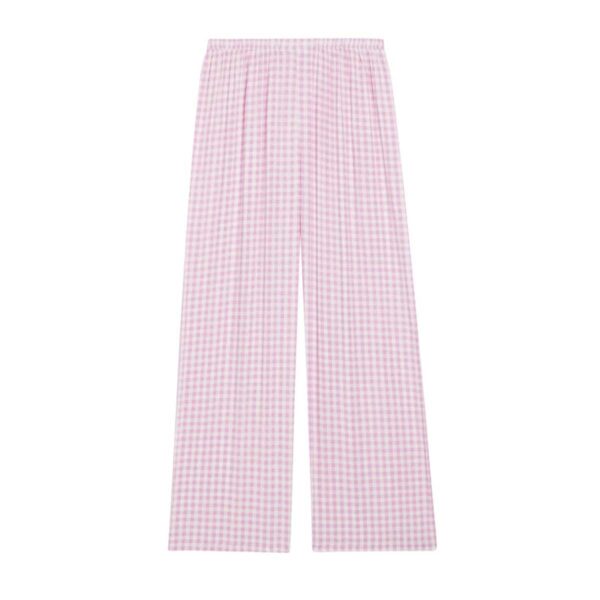 NIGHTWOODIZ-PANT DROIT : Straight-leg gingham trousers - Image 4