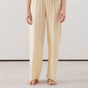 NIGHTWOODIZ-PANT DROIT : Straight- gingham trousers