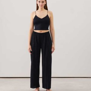 NEWLOLITIZ-PANT LARGE Pleated wide-leg trousers