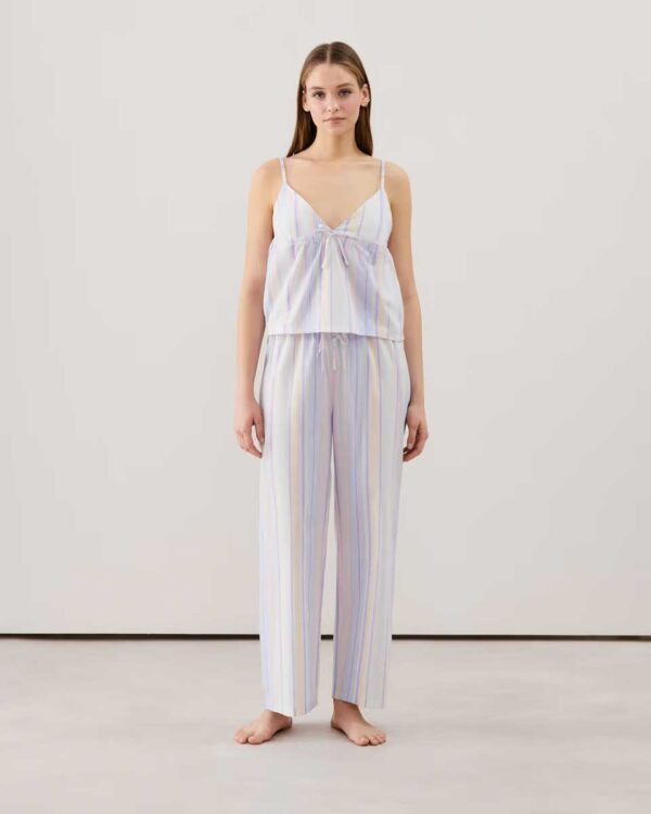 STRIPESIZ-TOP:Cotton striped top - Image 2