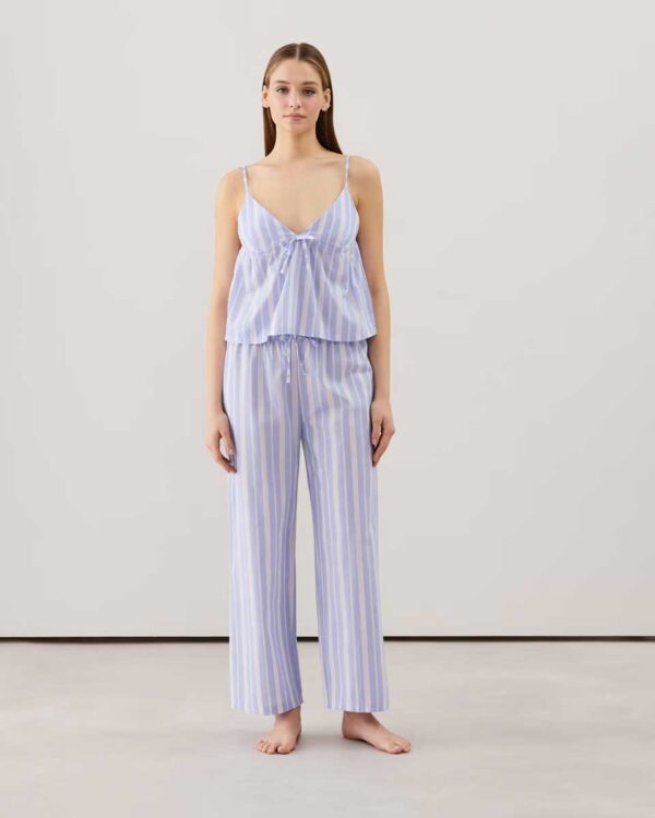 STRIPESIZ-TOP:Striped cotton top - Image 2