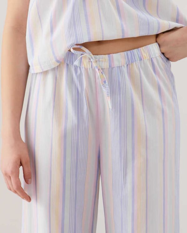 STRIPESIZ-PANT DROIT:Cotton striped trousers - Image 3