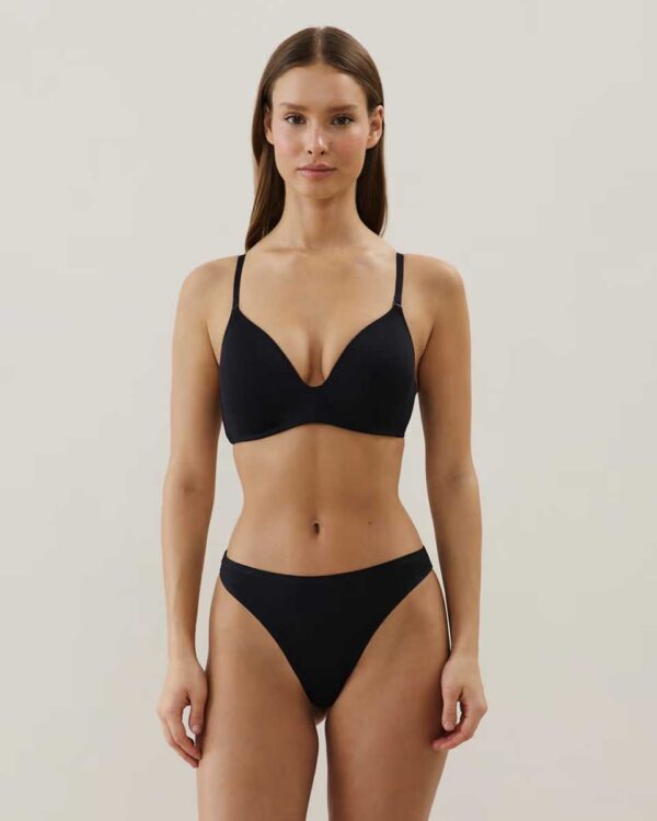 INVISIBLIZ-AMPLI SA - Wireless push-up bra in microfibre - Image 2