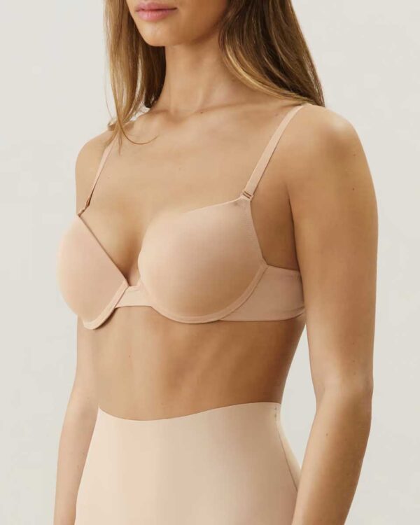 INVISIBLIZ-AMPLI - Microfibre push-up padded bra