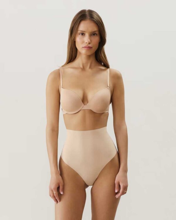 INVISIBLIZ-AMPLI - Microfibre push-up padded bra - Image 2