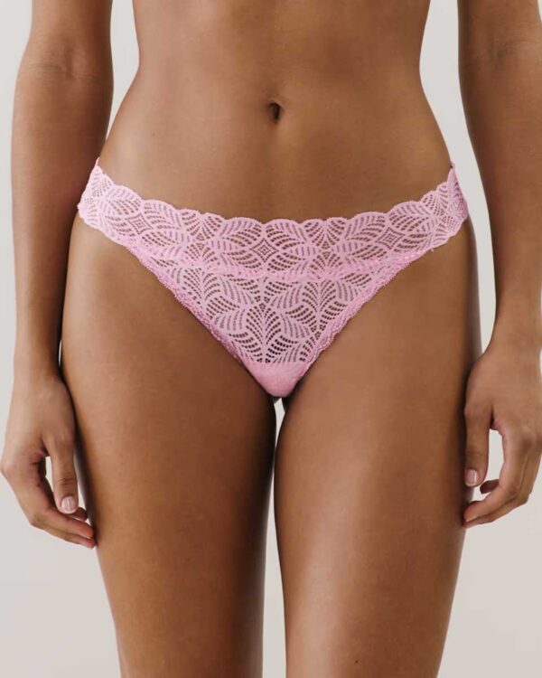 NEW STRINGMIZ-STRING : Lace thong - pink