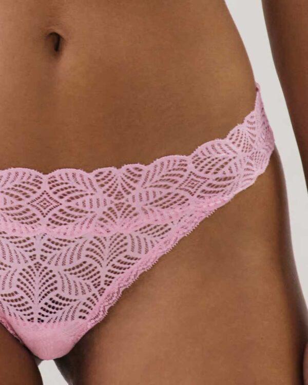 NEW STRINGMIZ-STRING : Lace thong - pink - Image 3