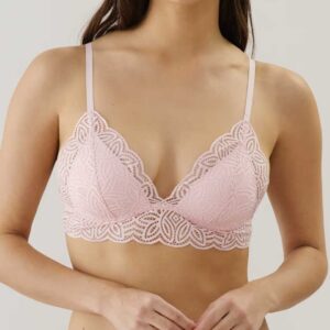 DAILIZ-TRIANGLE SA PUSH : Lace triangle push-up bra