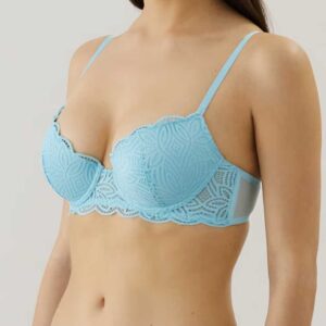 DAILIZ-AMPLI LACE :  : Lace push-up bra