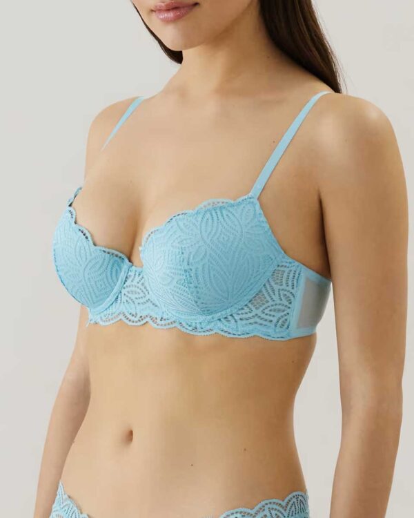 DAILIZ-AMPLI LACE :  : Lace push-up bra