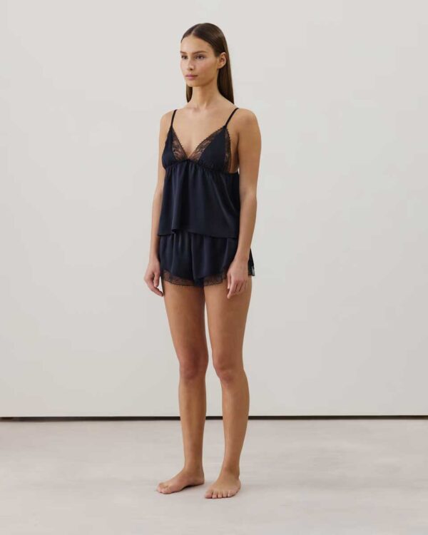 INAYAIZ-TOP : Satin top - Image 2
