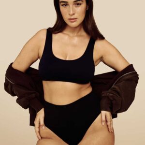 INVISIBLIZ SMOOTHIZ-HW SLIP : High-waisted microfibre brief