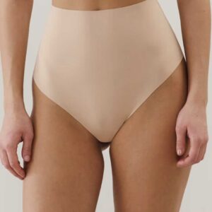 INVISIBLIZ SMOOTHIZ-HW SLIP : High-waisted microfibre brief