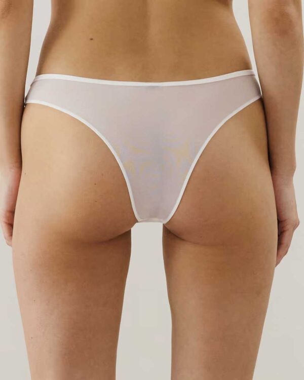 LOVECRUSHIZ LUREXIZ-TANGA:Thong with embroidery - Image 2