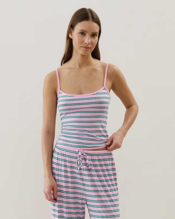 NEWRAYIZ-TOP:Striped top