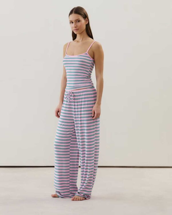 NEWRAYIZ-TOP:Striped top - Image 2