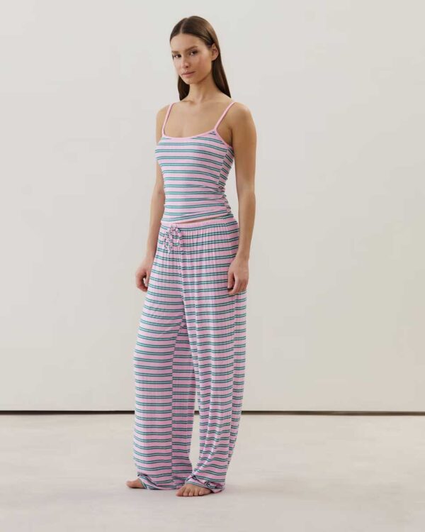 NEWRAYIZ-PANT LARGE:Striped trousers - Image 2