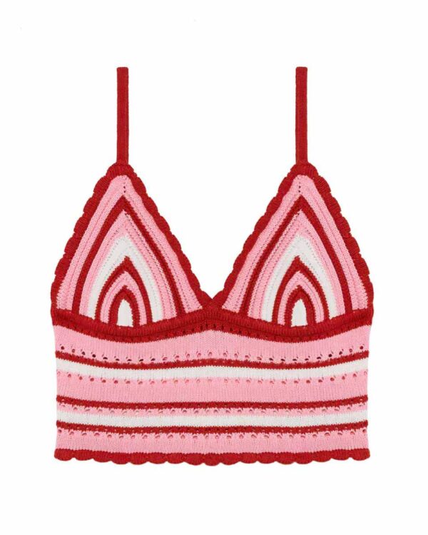 FANNYLIZ-TOP:Crochet top - Image 4