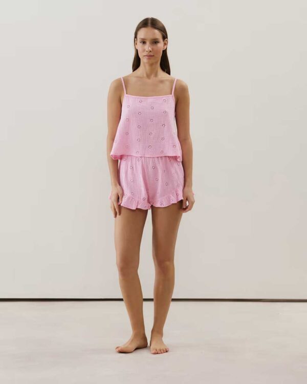 COBRODIZ-TOP:Cotton top with embroidery - Image 2