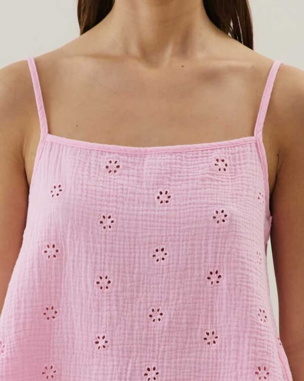 COBRODIZ-TOP:Cotton top with embroidery - Image 4