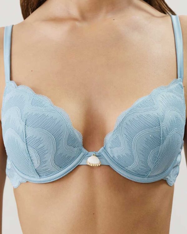 AQUATIKIZ-PUSH:Lace push-up bra