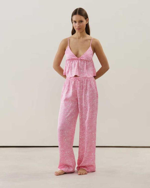MINISATINIZ-PANT LARGE : Satin trousers