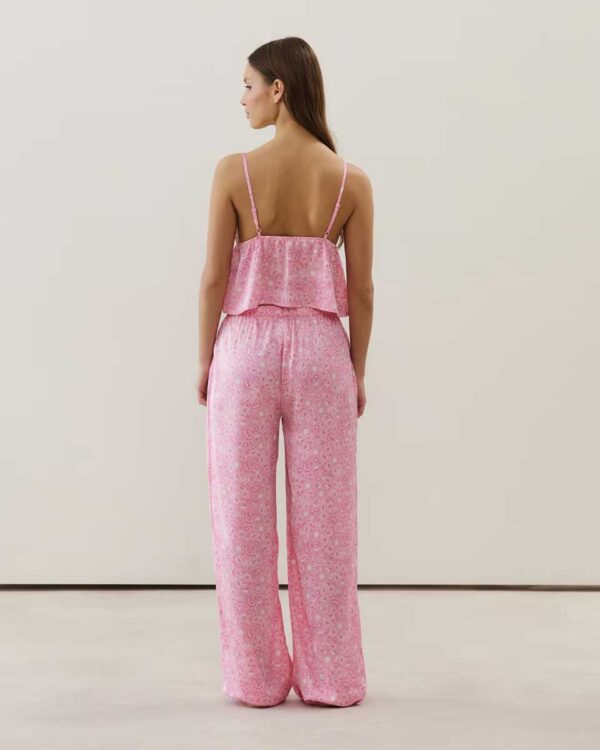 MINISATINIZ-PANT LARGE : Satin trousers - Image 2