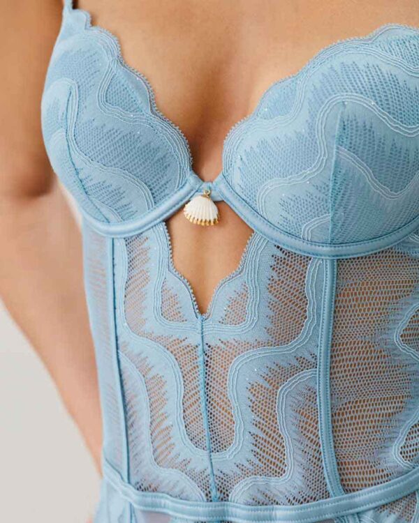 AQUATIKIZ-BODY PUSH:Lace push-up bodysuit - Image 3