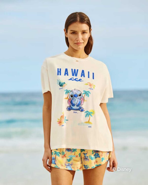 STITCHPARADIZ-TOP:Stitch jersey top