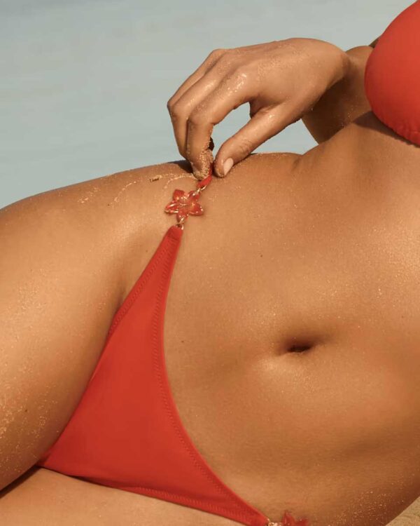 HIBISCUSIZ-TANGA:Thong - Swimsuit bottom