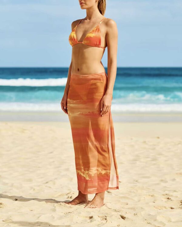 DOLPHINIZ-SKIRT:Long mesh skirt - Image 3