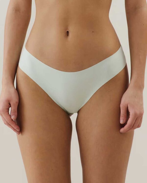 NEW GUEPARIZ-SLIP:Microfibre and lace brief