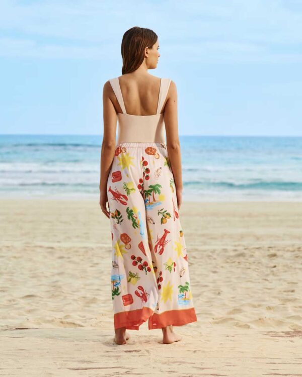 SARDINAIZ-PANTALON:Satin trousers - Image 4