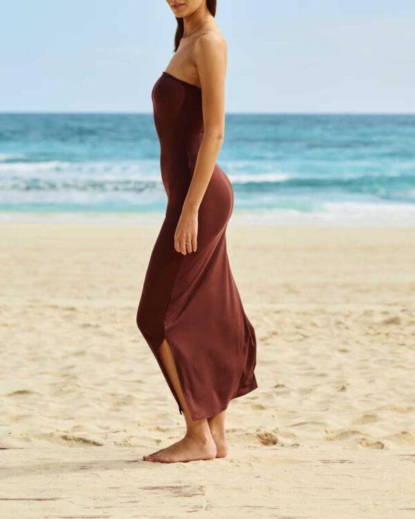 EXCHILLOUTIZ-DRESS:Long jersey dress - Image 4