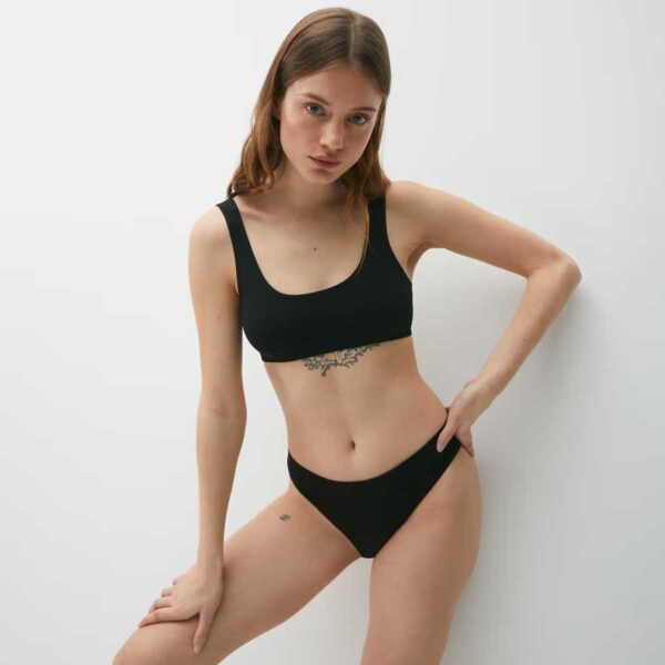 RIBSEAMSTIZ-STRING - high-waisted ribbed thong - Image 3