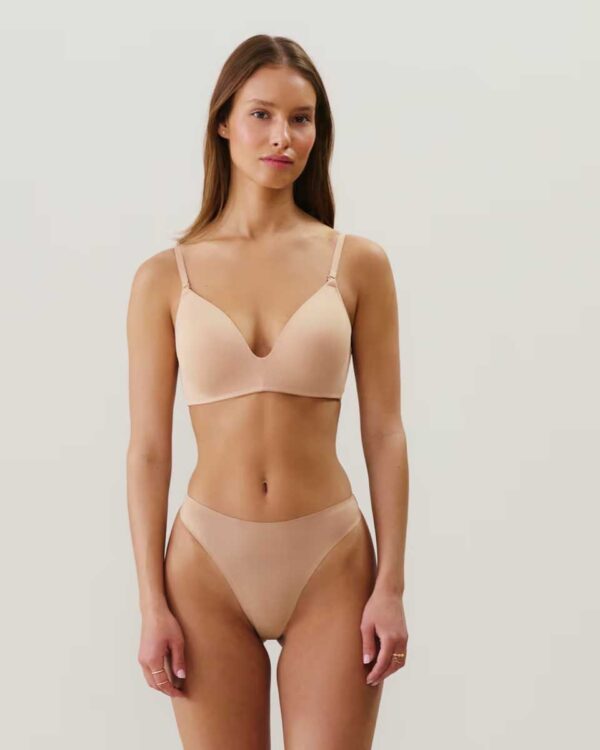 INVISIBLIZ-AMPLI SA - Wireless push-up bra in microfibre - Image 2