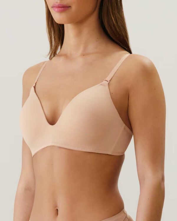 INVISIBLIZ-AMPLI SA - Wireless push-up bra in microfibre