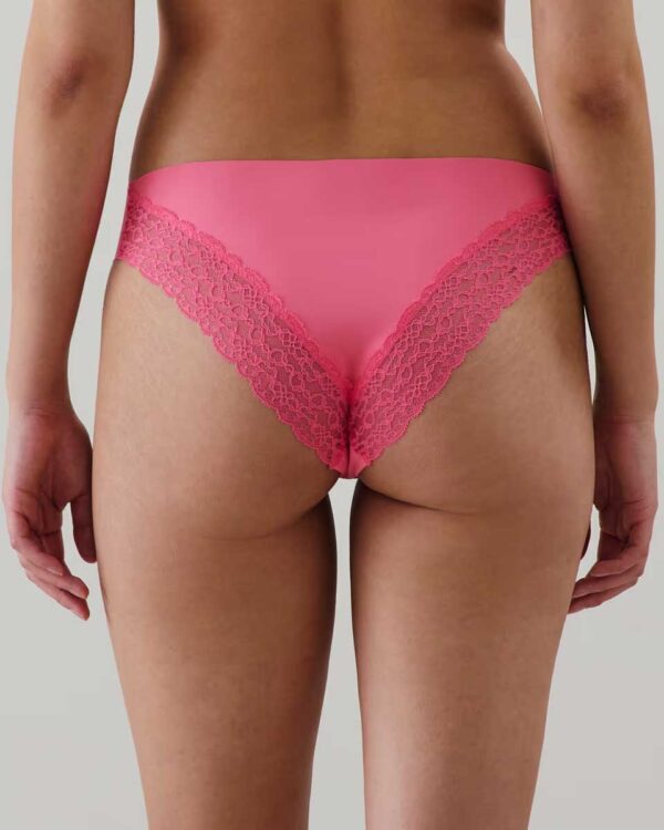 NEW SHOMIZ-SLIP:Microfibre and lace cheeky brief - Image 2