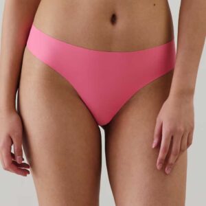 NEW SHOMIZ-SLIP:Microfibre and lace cheeky brief