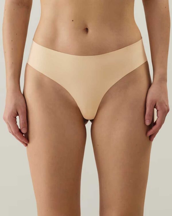 DAILIZ-CHEEKY:Microfibre and lace cheeky brief