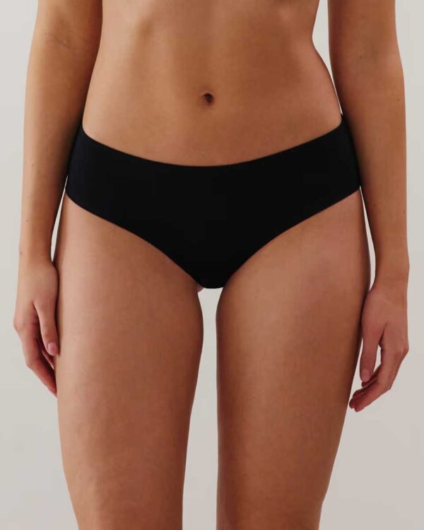 SHORTIZ BLACKIZ-LOT DE SHORTYS - Pack of 2 cotton hipsters