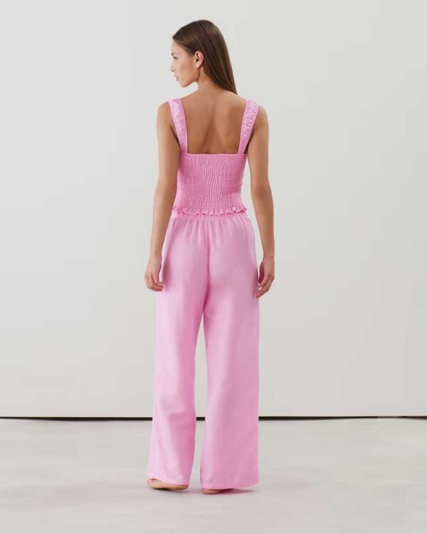LINELIZ-TOP:Linen-effect top - Image 3
