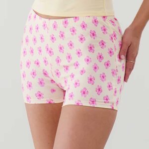 NEWJUTIZ-SHORT:Patterned jersey shorts