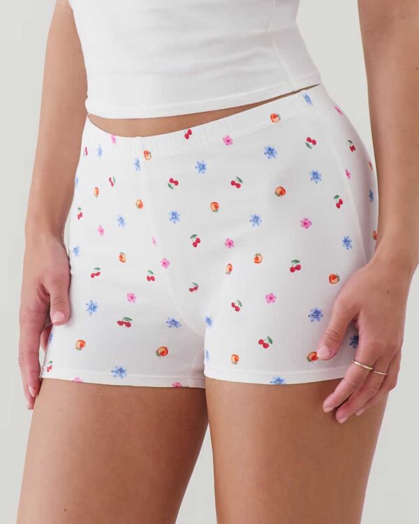 NEWJUTIZ-SHORT:Jersey shorts with patterns