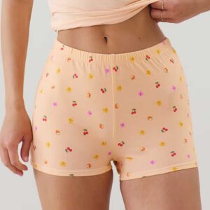 NEWJUTIZ-SHORT:Patterned jersey shorts