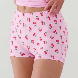 NEWJUTIZ-SHORT:Patterned jersey shorts