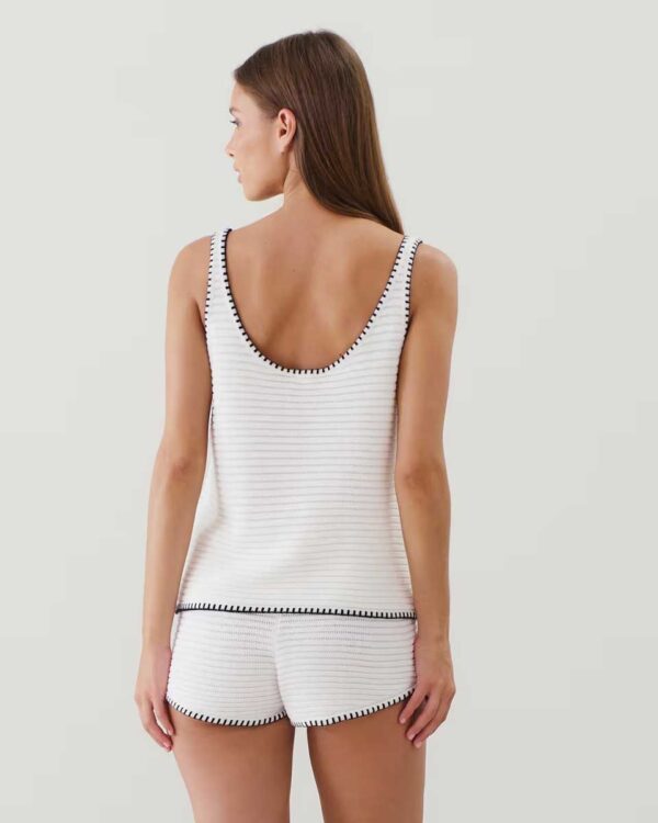 PATCHOULIZ-TOP:Crochet tank top - Image 3